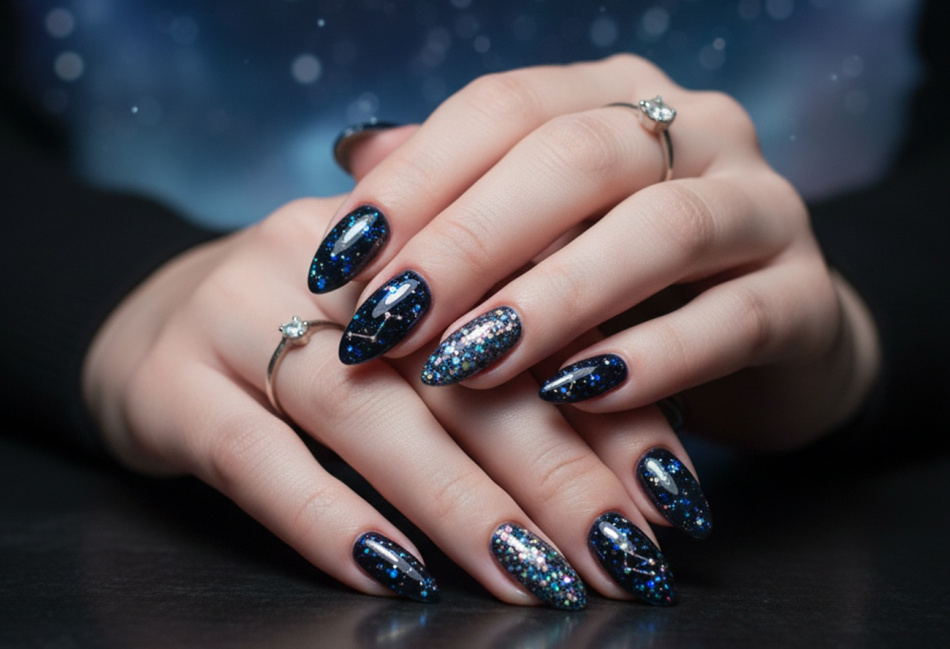 Маникюр на Новый год 2025: какие цвета принесут деньги и любовь